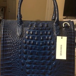 Brahmin Caroline Sapphire handbag